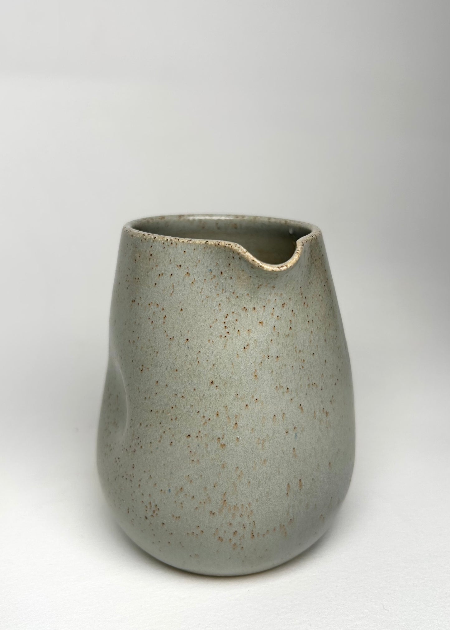 Misty Green Pouring Vessel.
