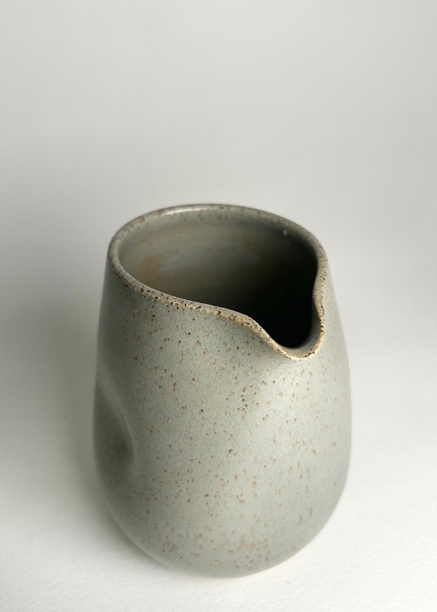 Misty Green Pouring Vessel.