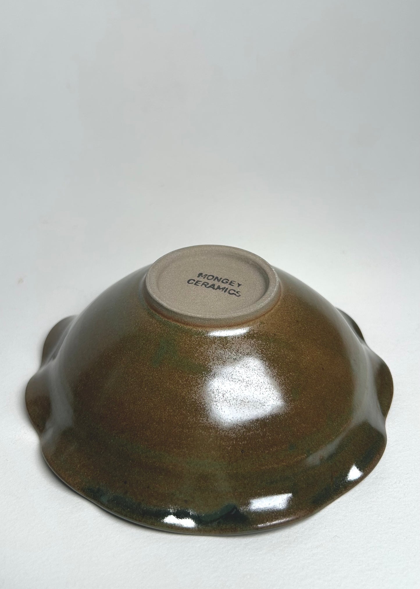 Green Flower Dish.