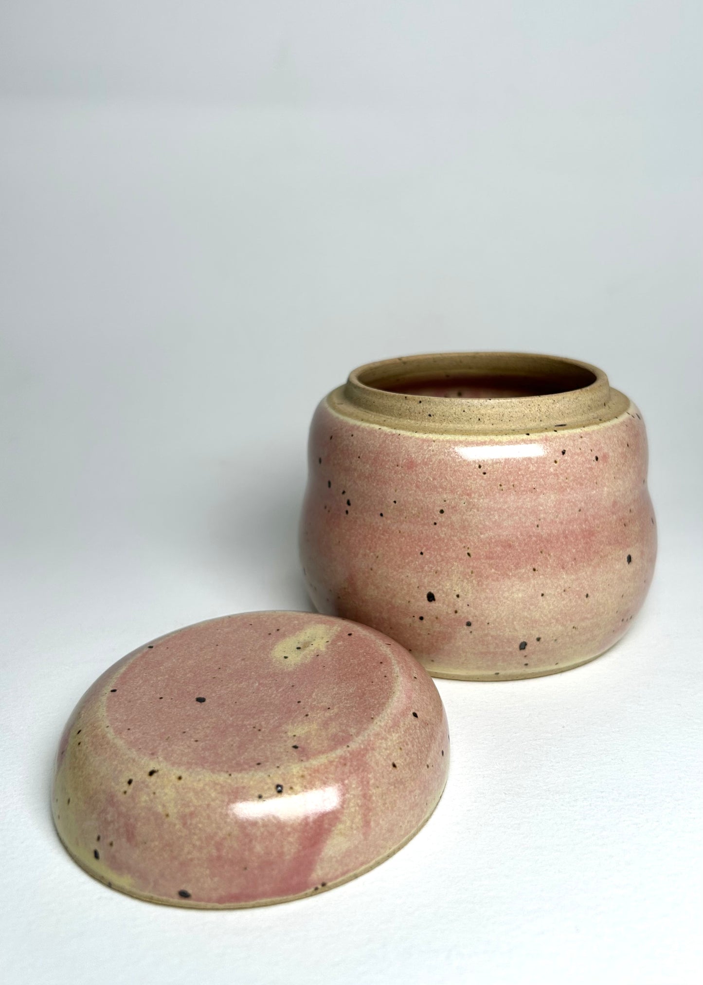 Pink and Yellow Jar.