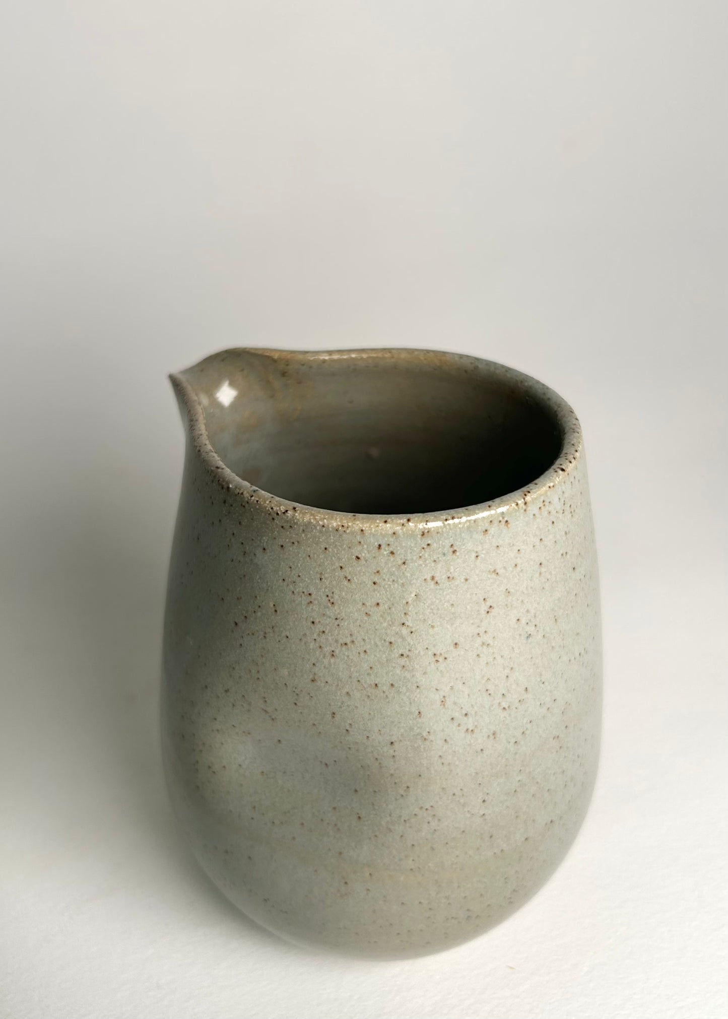 Misty Green Pouring Vessel.