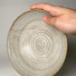 White Spiral Salad Bowl.
