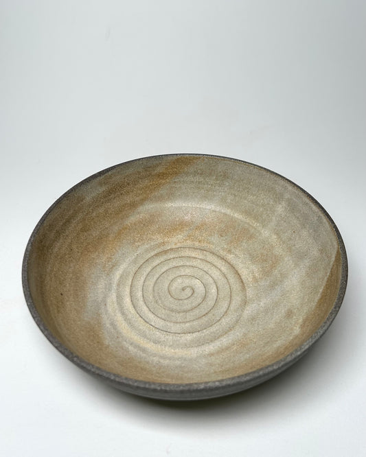 Sand Dune Spiral Salad Bowl.
