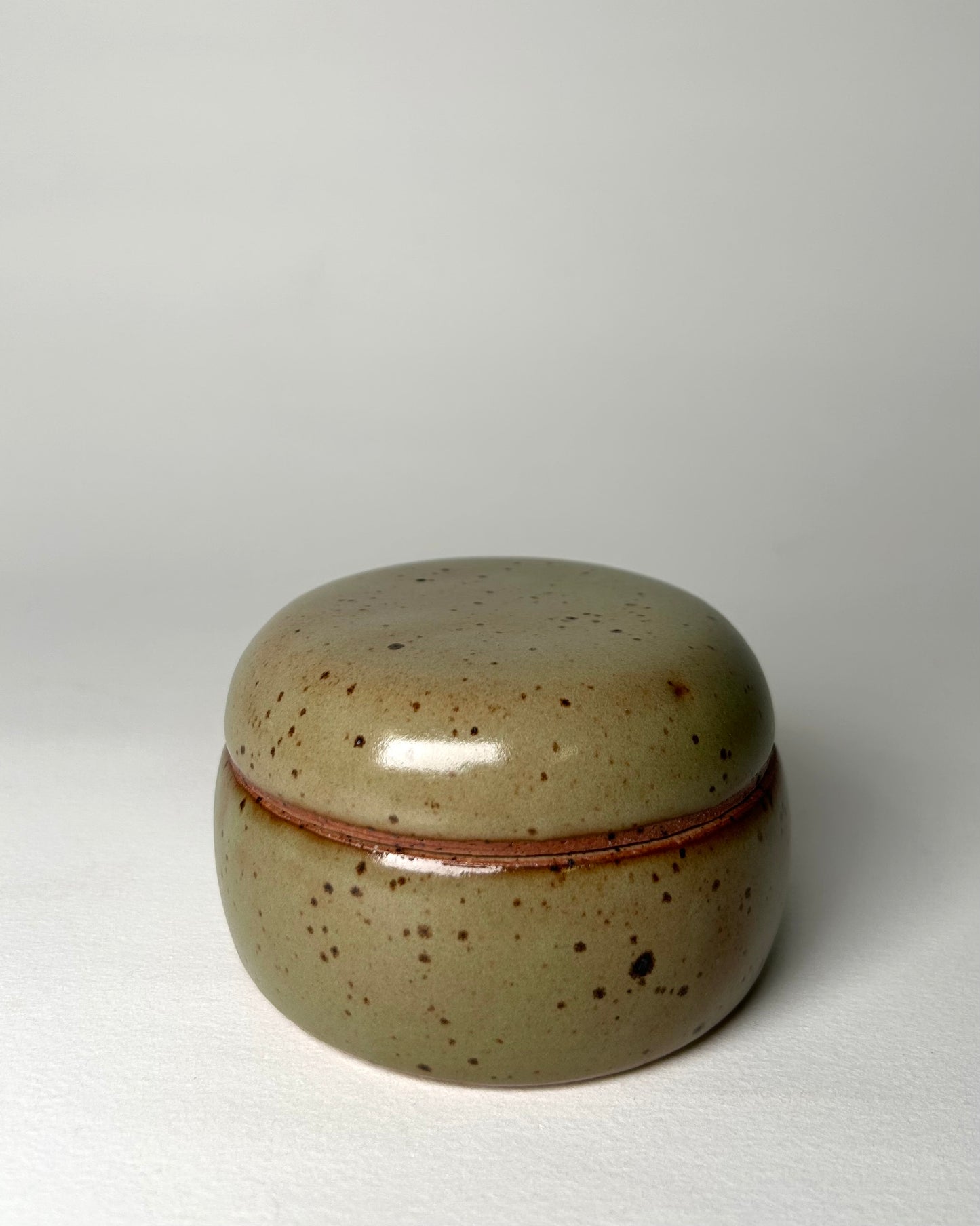 Olive Green Jar.