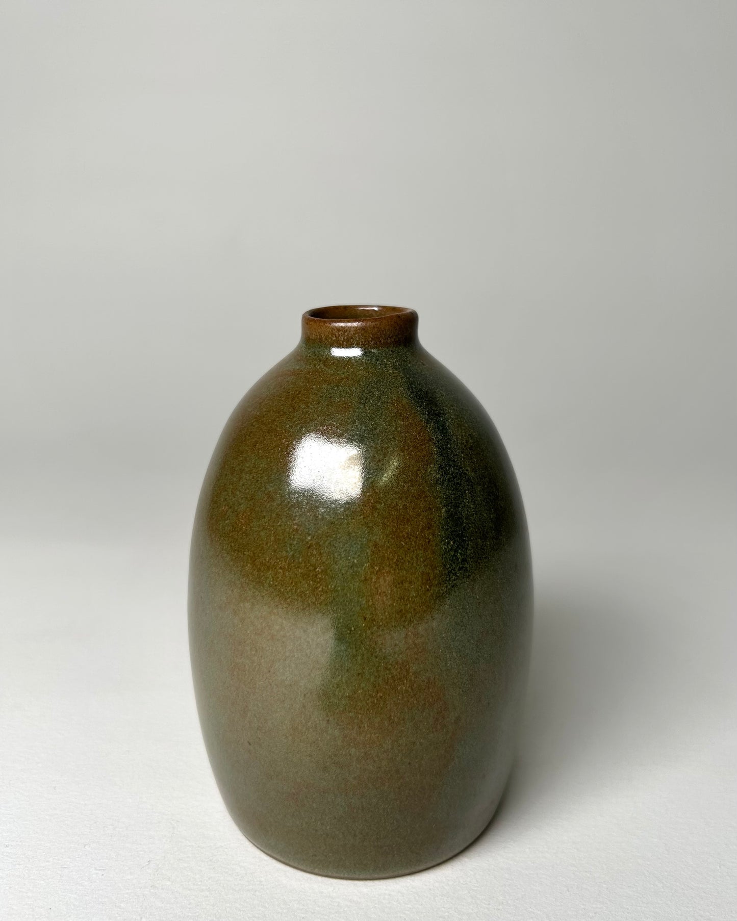 Green Bud Vase.