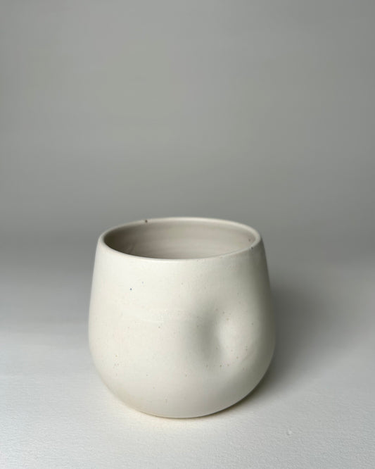 Matte White Tumbler.