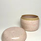 Pink Speckle Jar.