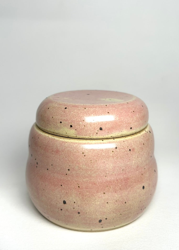 Pink and Yellow Jar.