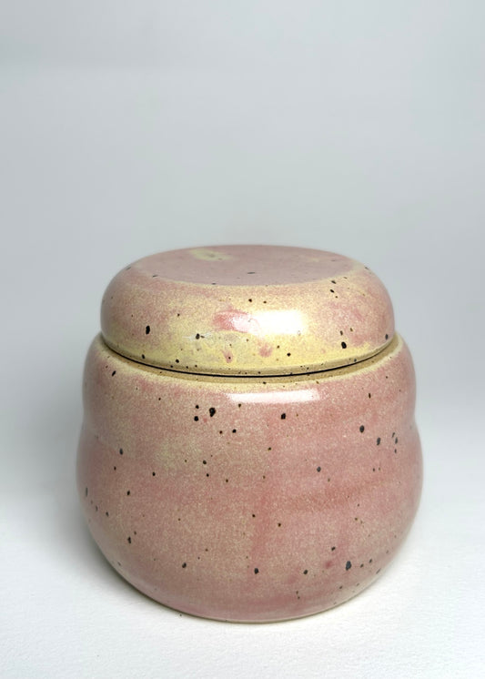 Pink and Yellow Jar.