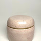 Pink Speckle Jar.
